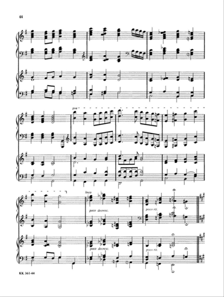 Festival Of Carols For Organ and Piano Vol 2 Organ scores gallery preview page 21