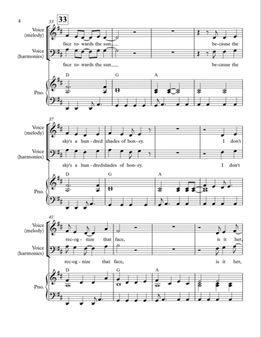 Pretenders Pretenders Piano, Vocal, Guitar scores gallery preview page 4