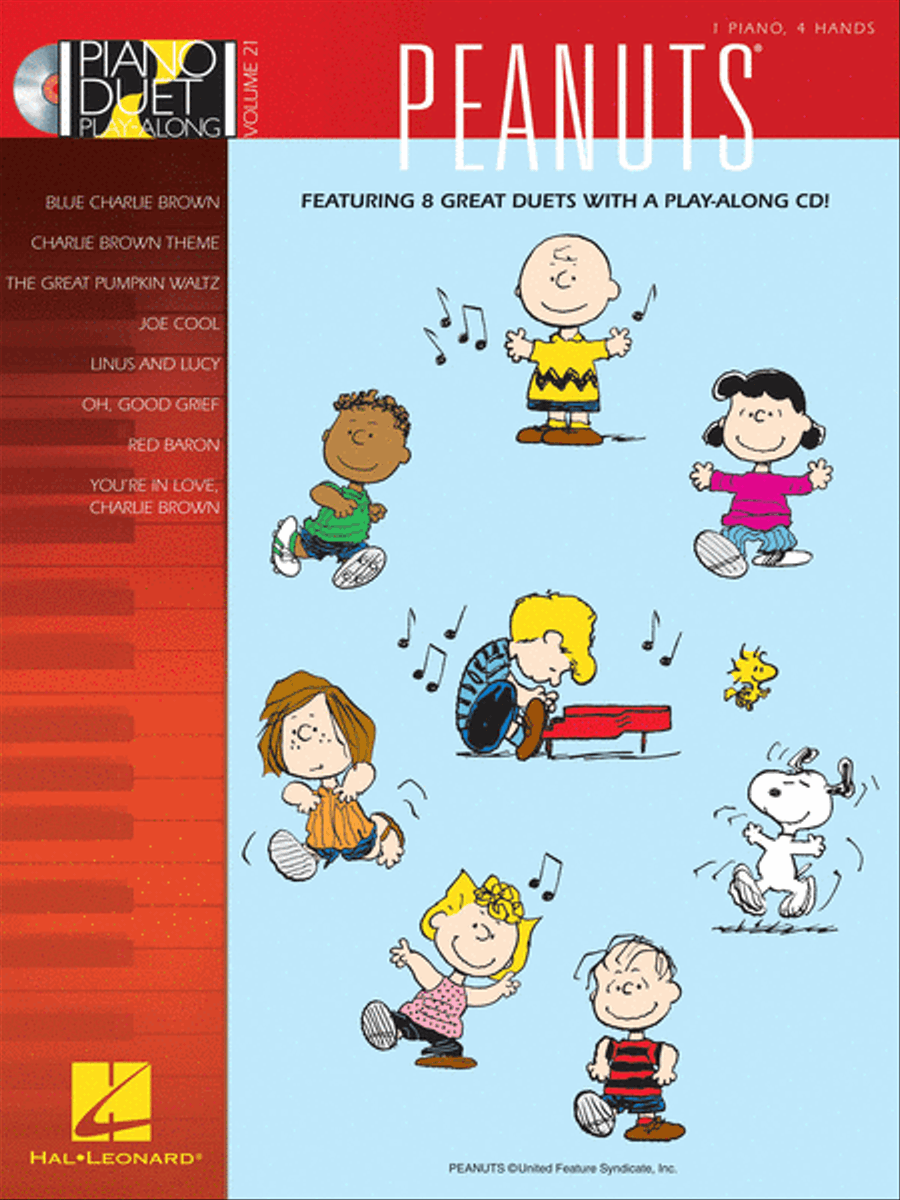 Peanuts 1 Piano, 4-Hands scores gallery preview page 1