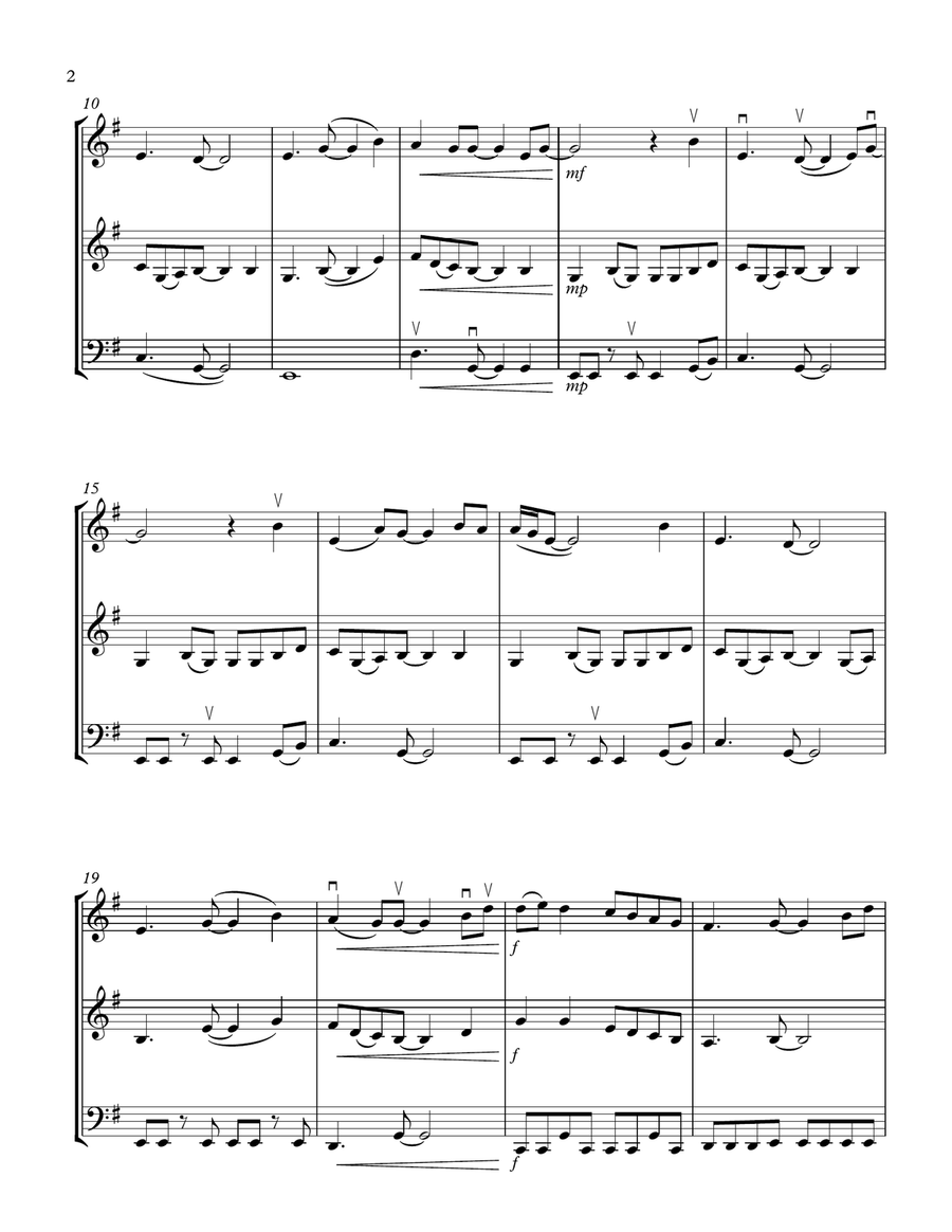 I Want It That Way String Trio scores gallery preview page 2