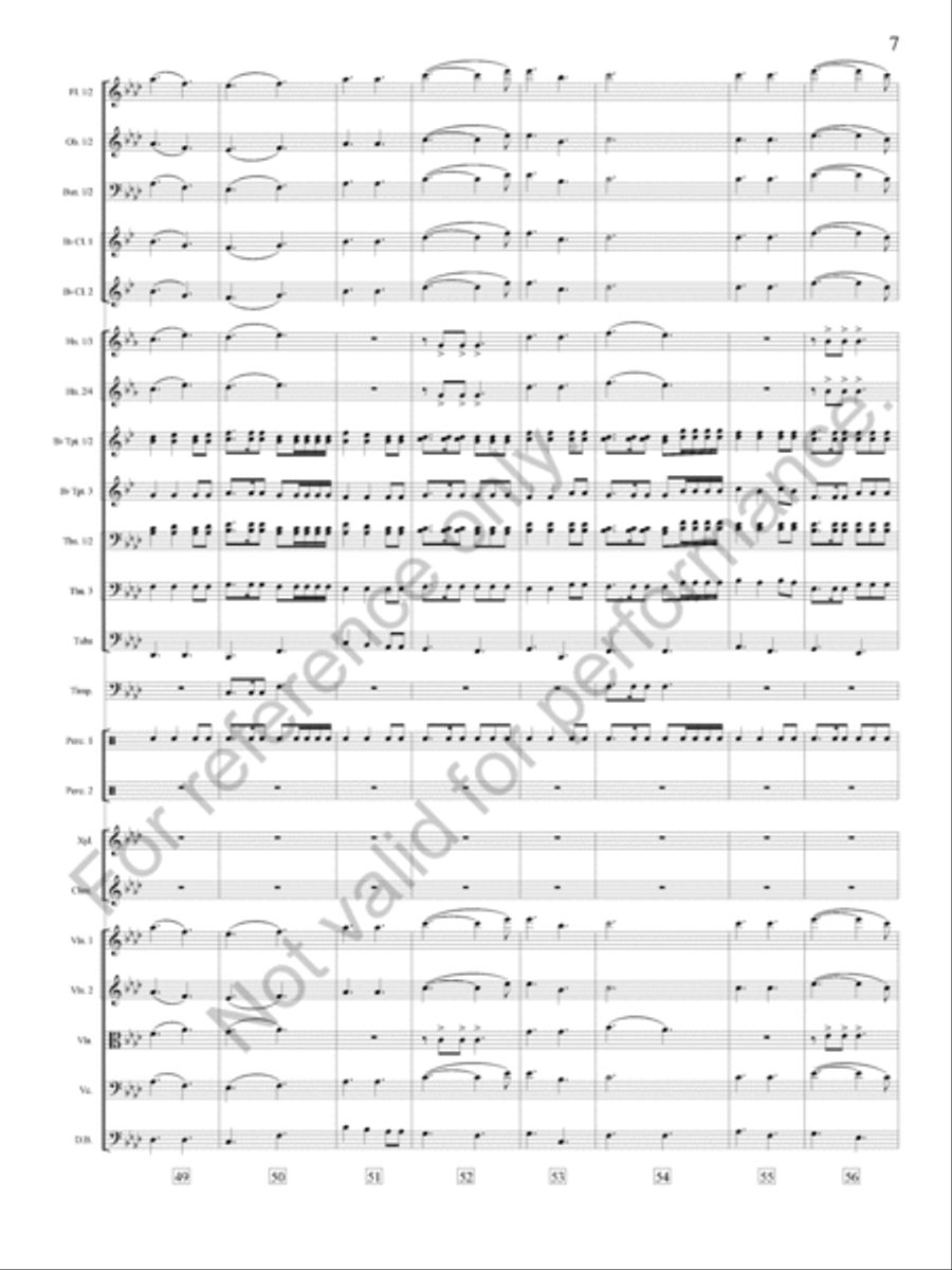 God Of Our Fathers Full Orchestra scores gallery preview page 8
