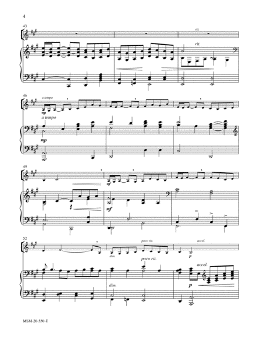 Steal Away Steal Away Clarinet scores gallery preview page 4