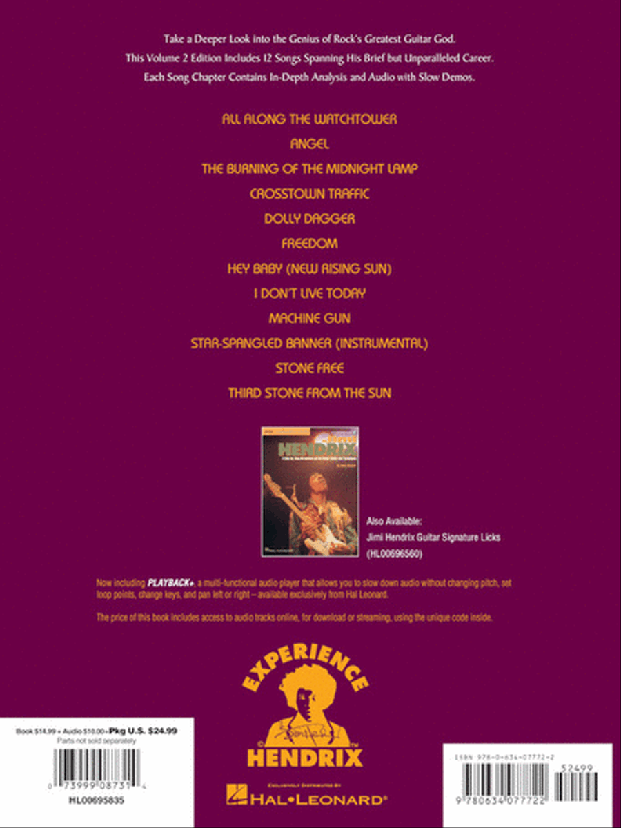 Jimi Hendrix – Volume 2 Electric Guitar scores gallery preview page 7
