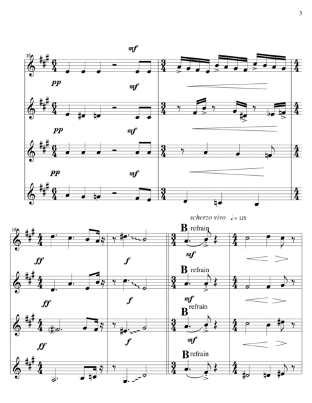 Fantasia on God Rest You Merry - Clarinet Quartet 2 image number null