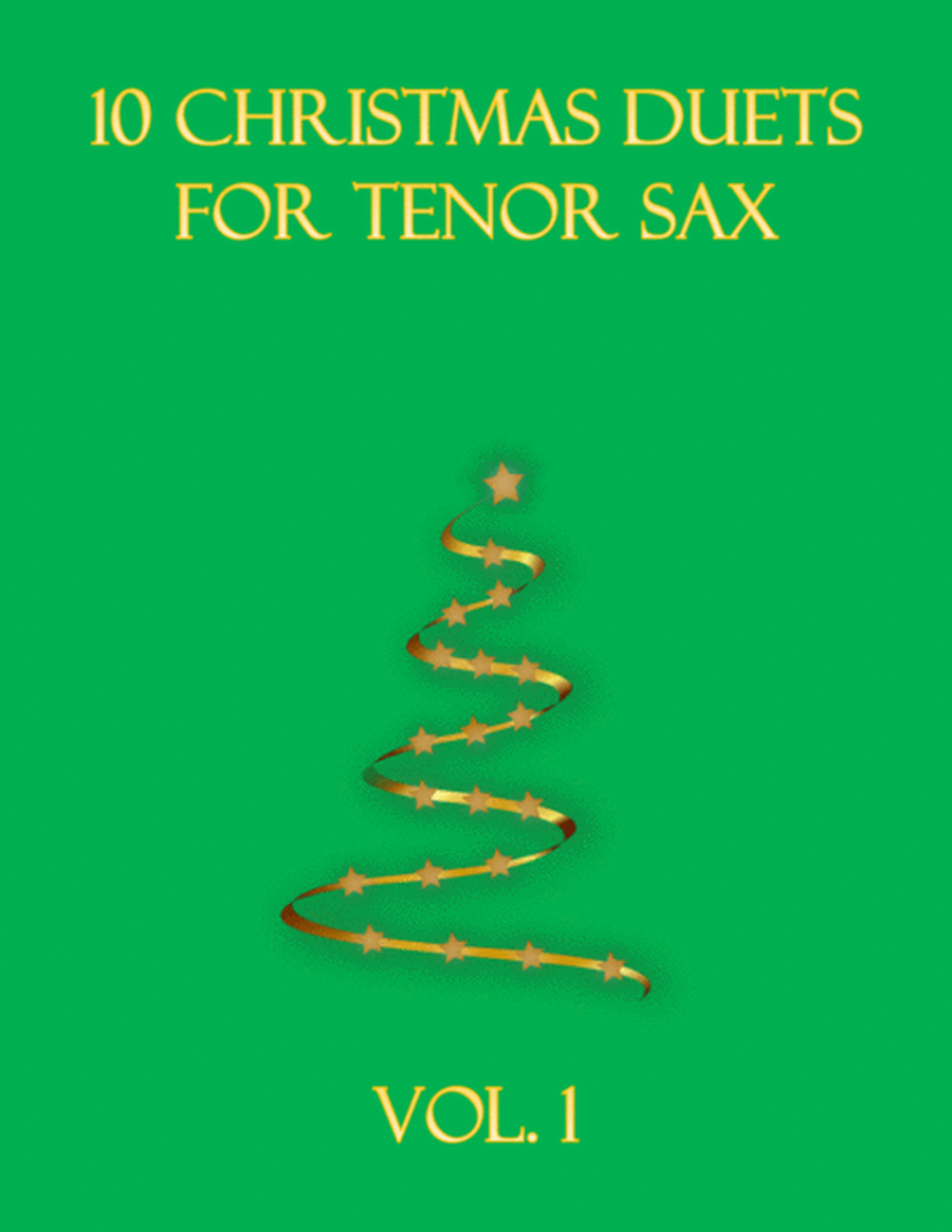 10 Christmas Duets for tenor sax (Vol. 1) image number null