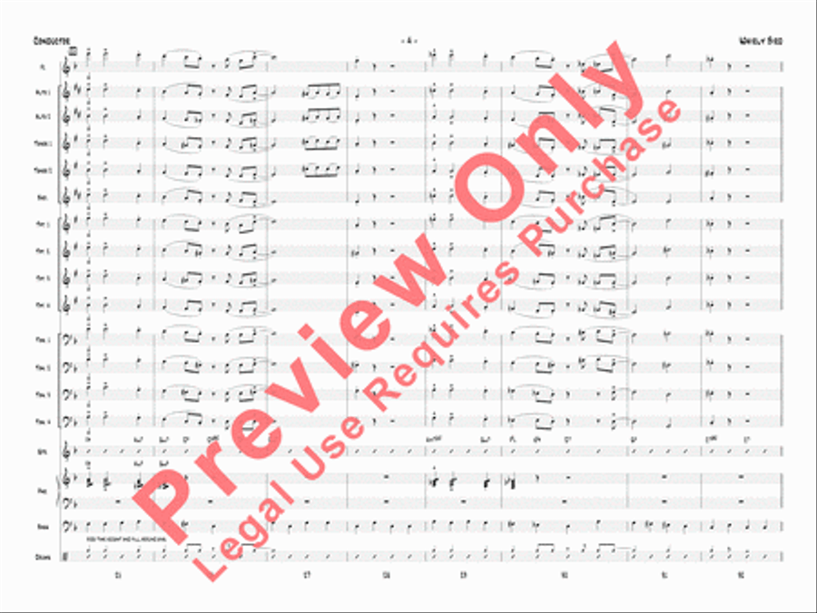 Whirly Bird Whirly Bird Jazz Ensemble scores gallery preview page 7