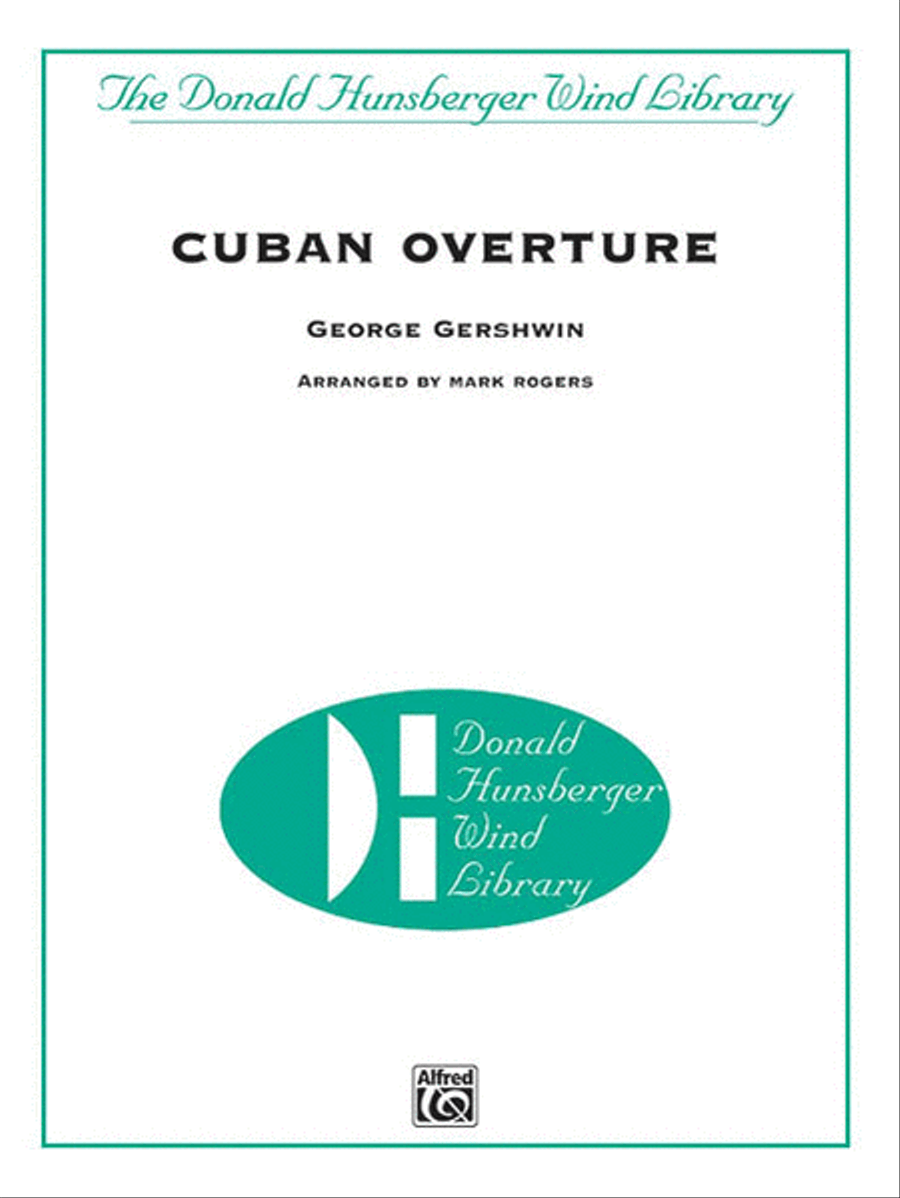 Cuban Overture Concert Band scores gallery preview page 1