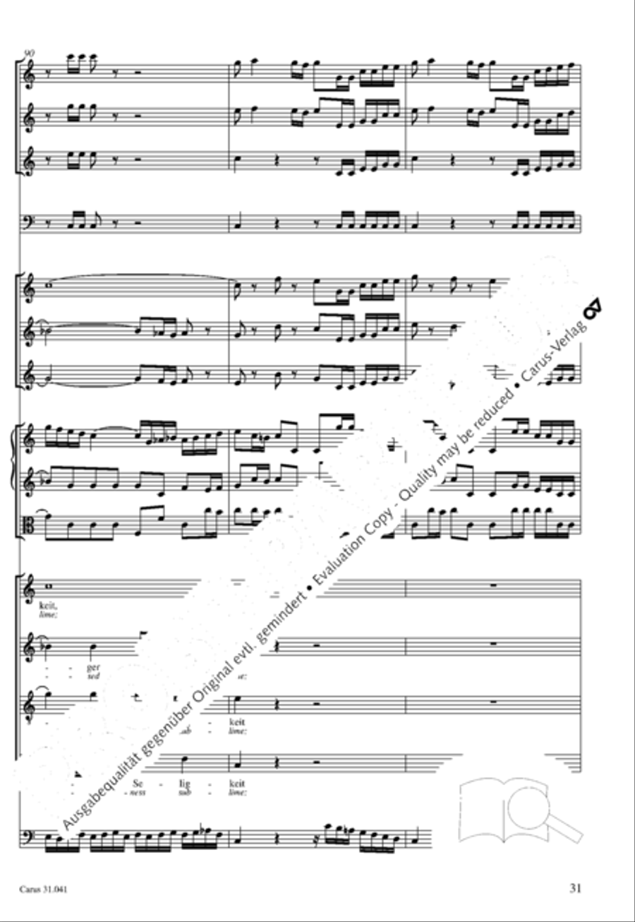 O Lord, we come to praise thee 4-Part scores gallery preview page 32