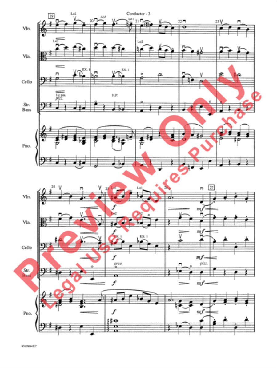 The Syncopated Clock String Orchestra scores gallery preview page 6