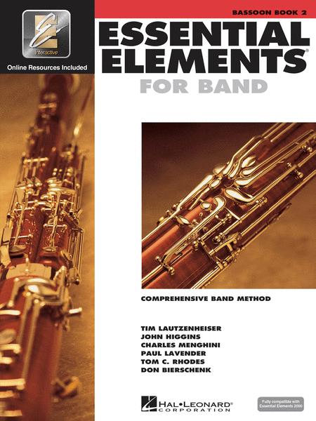 Essential Elements for Band - Bassoon Book 2 with EEi