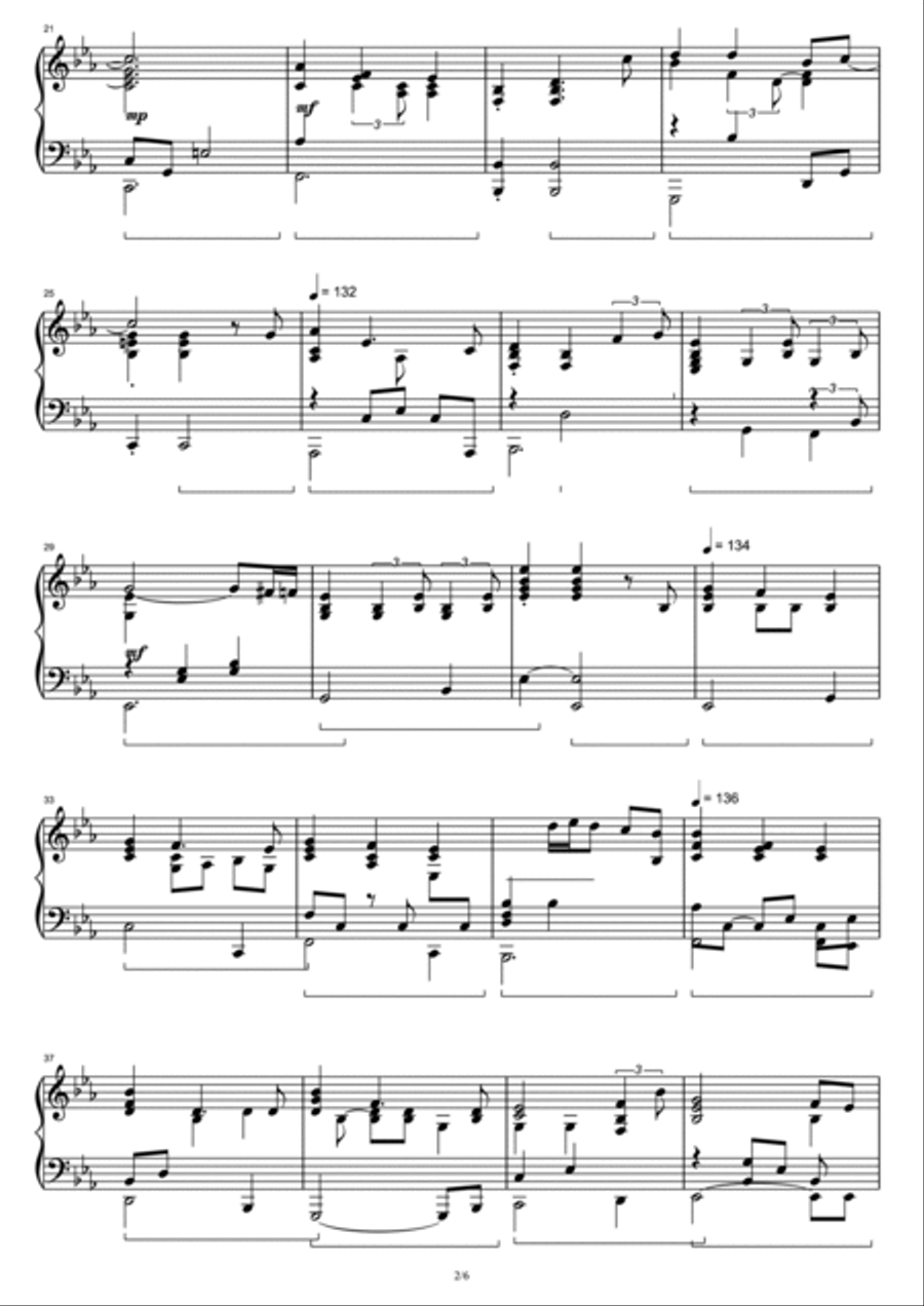 Le Festin Piano Solo scores gallery preview page 2