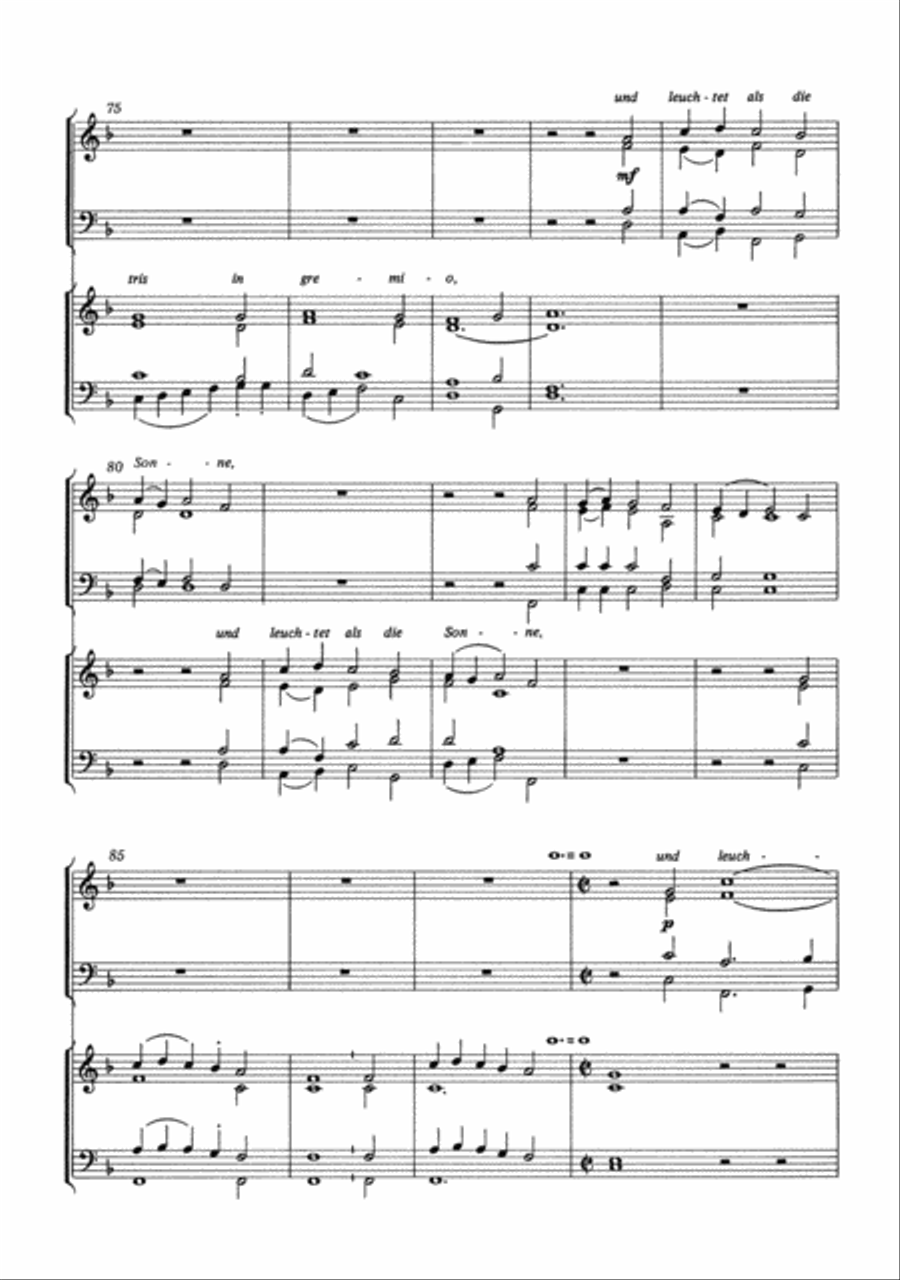 Nun komm, der Heiden Heiland - In dulci jubilo Mixed Choir scores gallery preview page 4