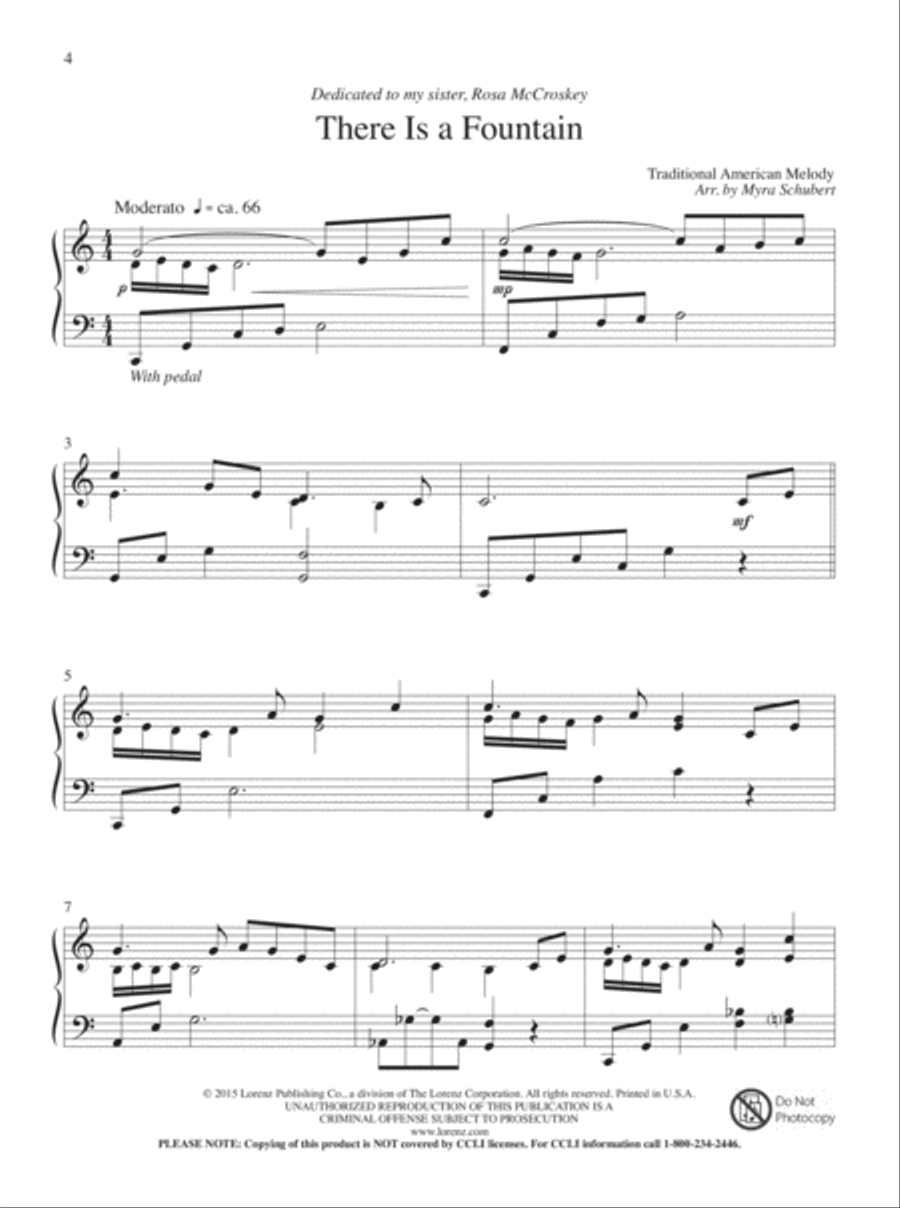 The Cross of Christ Piano Solo scores gallery preview page 2