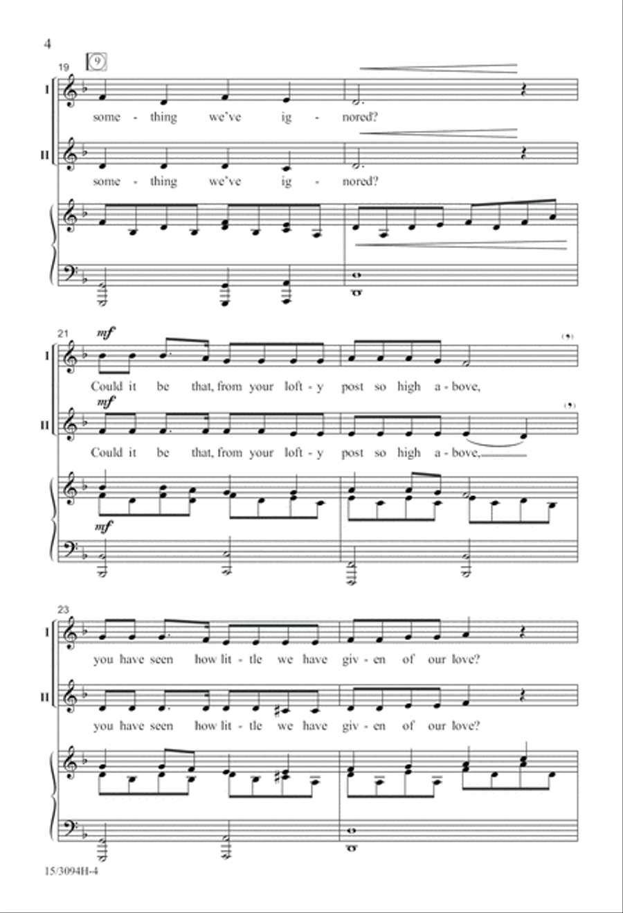 The Clouds 2-Part scores gallery preview page 4