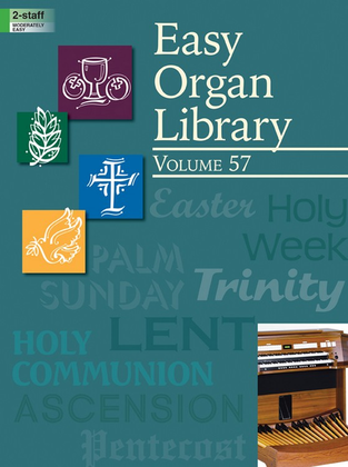 Book cover for Easy Organ Library, Vol. 57