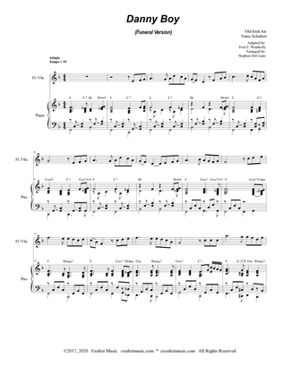 Danny Boy (Funeral Version) (Flute or Violin Solo and Piano)