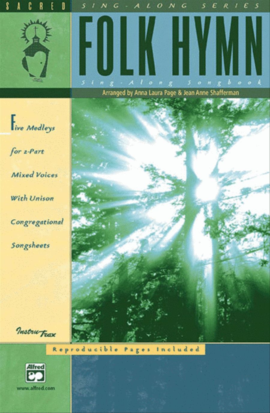 Folk Hymn Sing-Along Songbook Choir scores gallery preview page 1