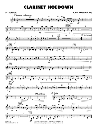 Clarinet Hoedown - Bb Trumpet 2