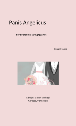 Book cover for Franck, Panis Angelicus for Soprano & String Quartet