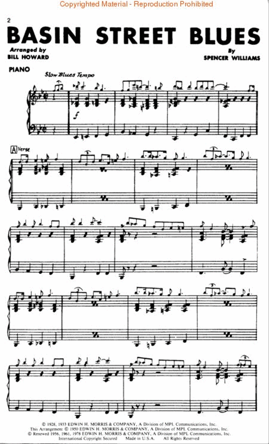 Dixieland Beat No. 1 - Piano