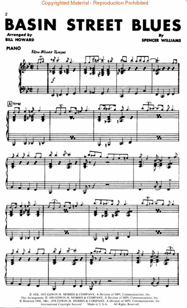 Dixieland Beat No. 1 - Piano