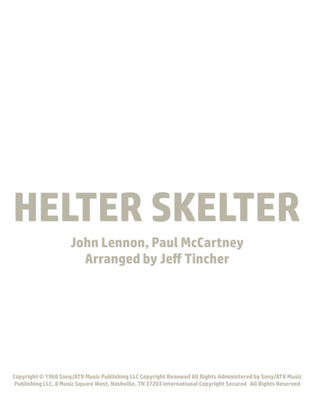 Book cover for Helter Skelter
