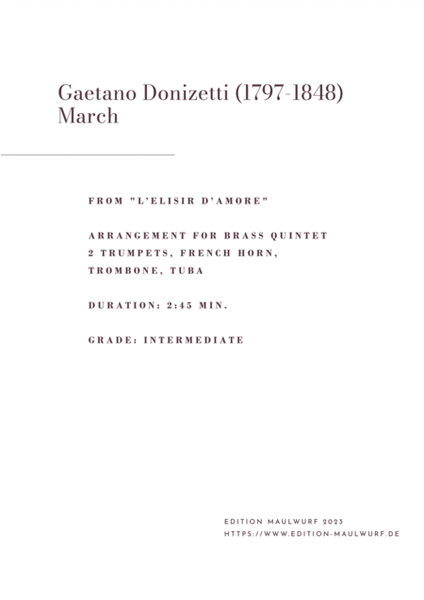 Donizetti March image number null