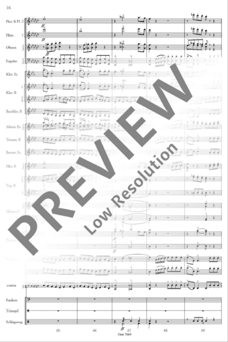 Der Barbier von Sevilla Der Barbier von Sevilla Concert Band scores gallery preview page 19