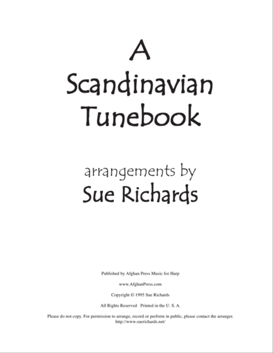 A Scandinavian Tunebook Harp scores gallery preview page 2