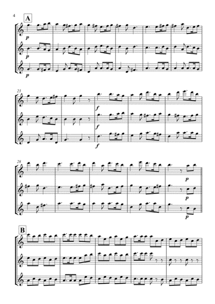 Clarinet Trio - Fa-la-la, Fa-la-la (Bb clarinets) image number null