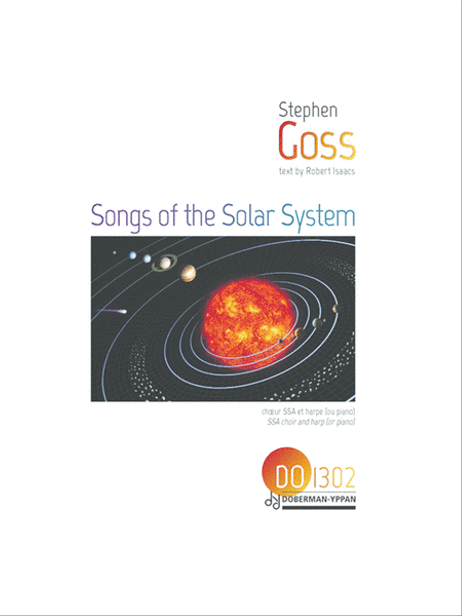 Songs of the Solar System SSA scores gallery preview page 1
