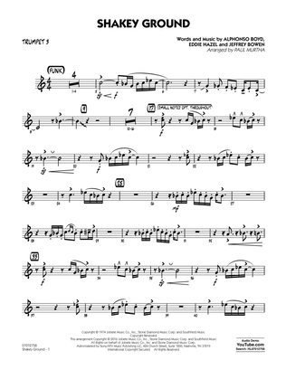 Shakey Ground (arr. Paul Murtha) - Trumpet 3
