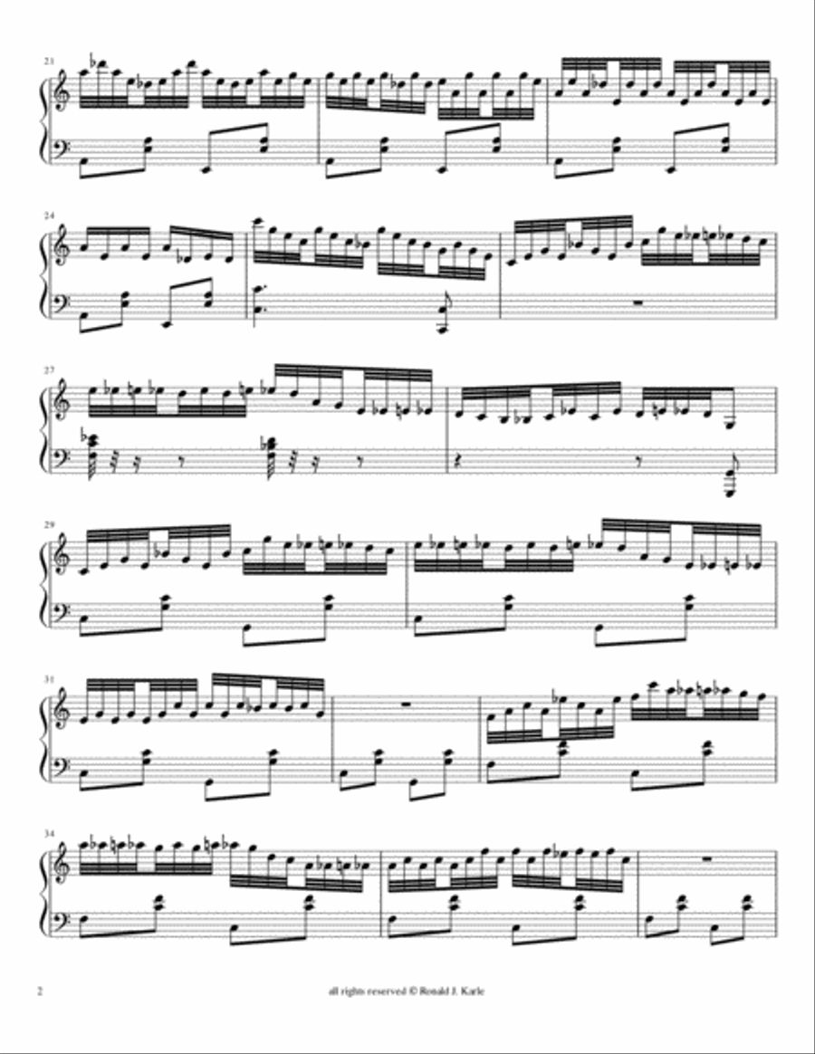 The Blue Piano Rag Piano Method scores gallery preview page 3