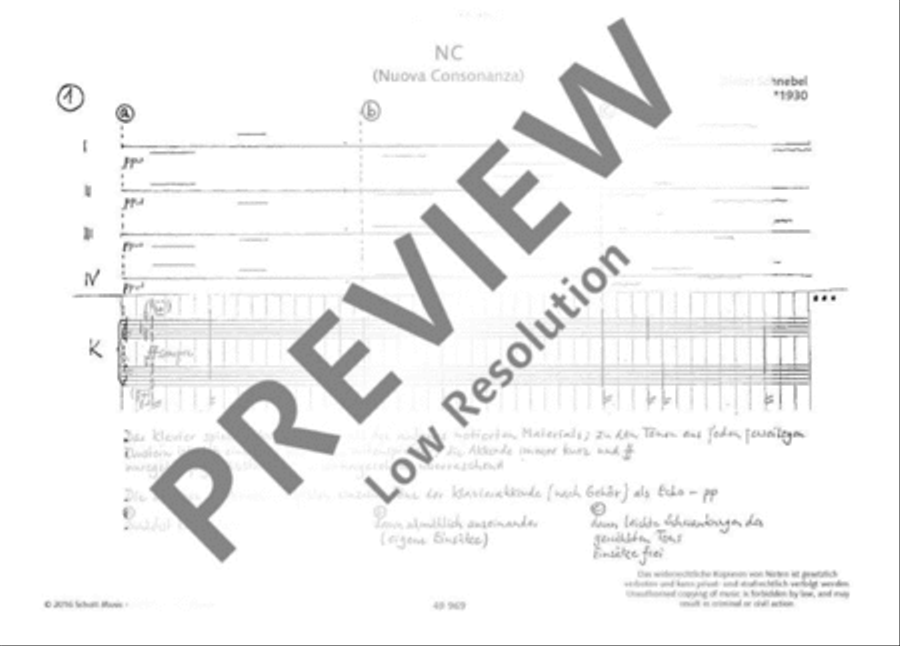 NC (Nuova Consonanza) NC (Nuova Consonanza) Score scores gallery preview page 6