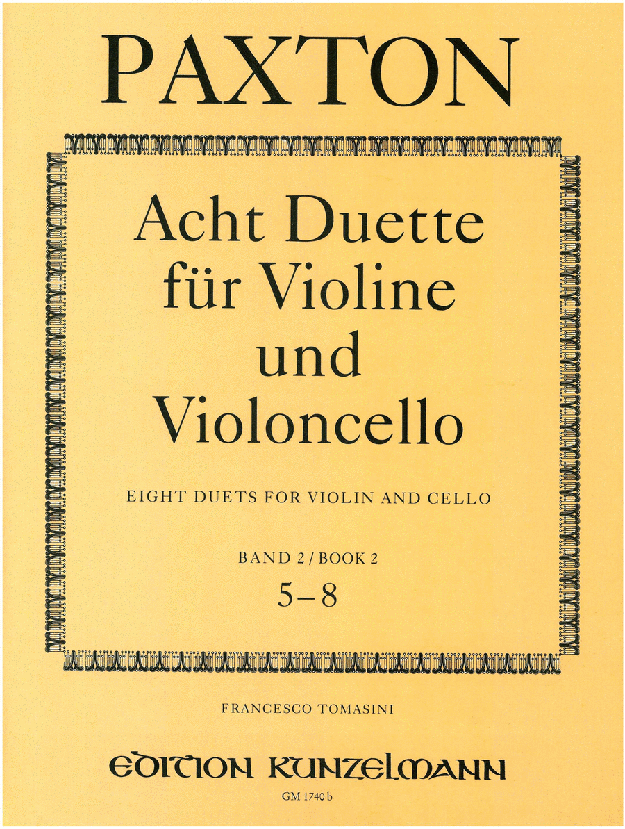 Duets for Violin and Cello Volume 2