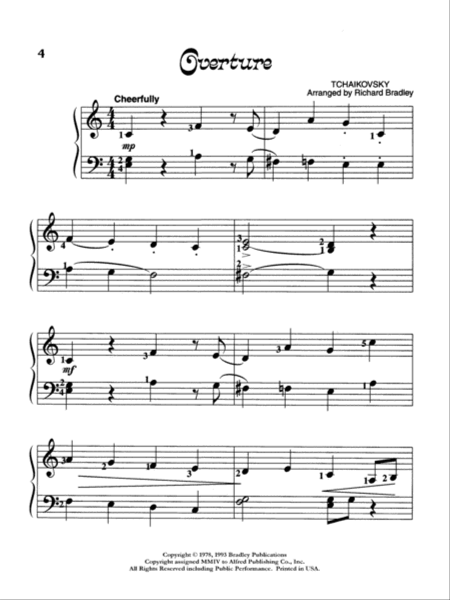 The Nutcracker Suite Easy Piano scores gallery preview page 5