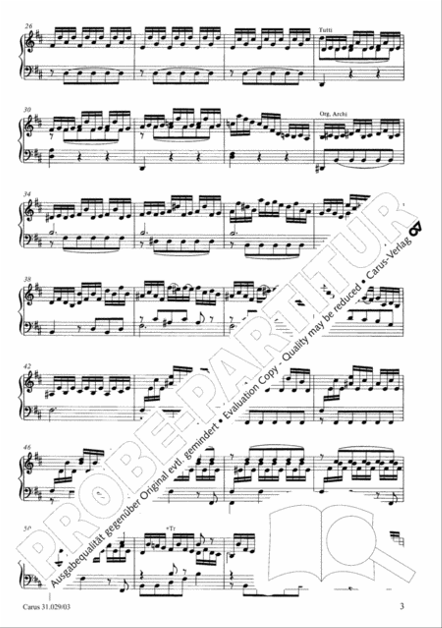 We thank Thee, Lord, God, we thank Thee, Lord (Wir danken dir, Gott, wir danken dir) 4-Part scores gallery preview page 4