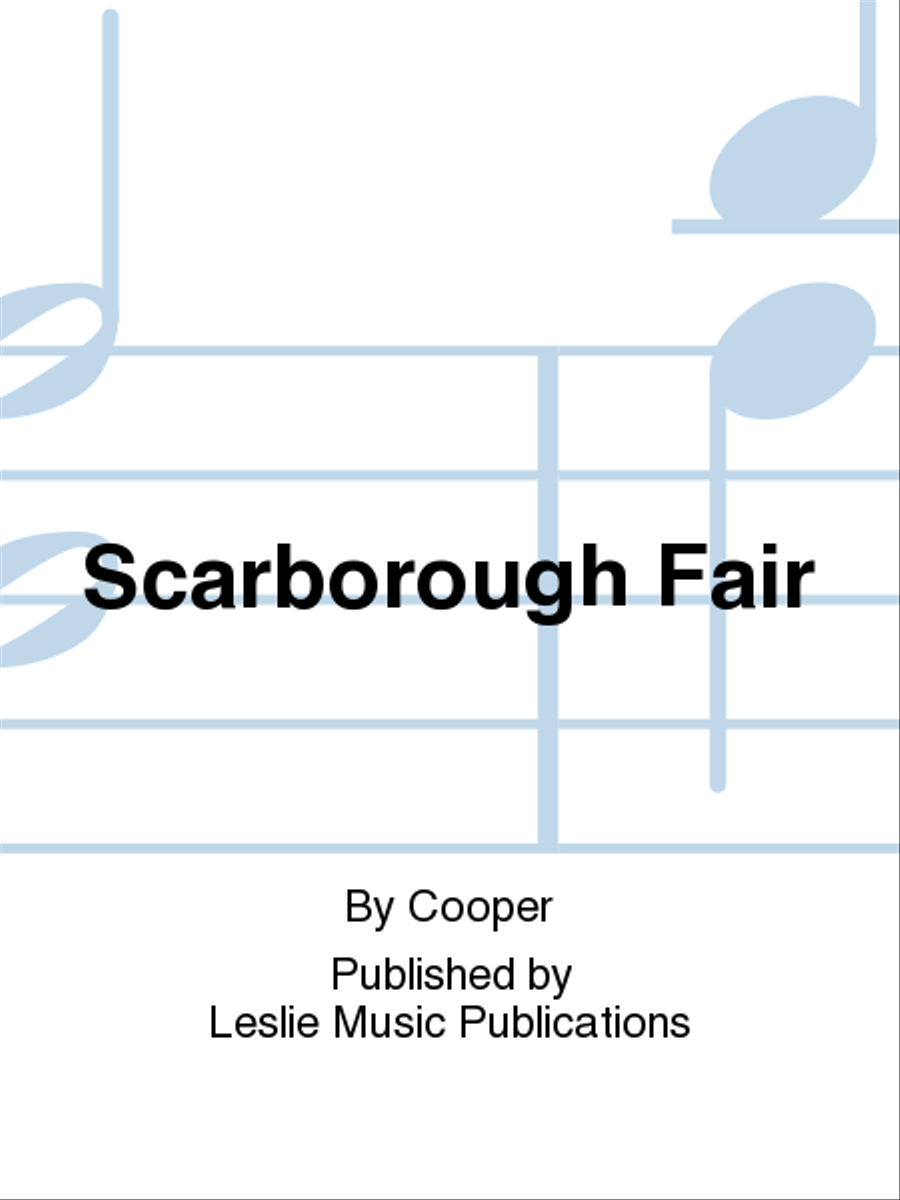 Scarborough Fair 4-Part scores gallery preview page 1