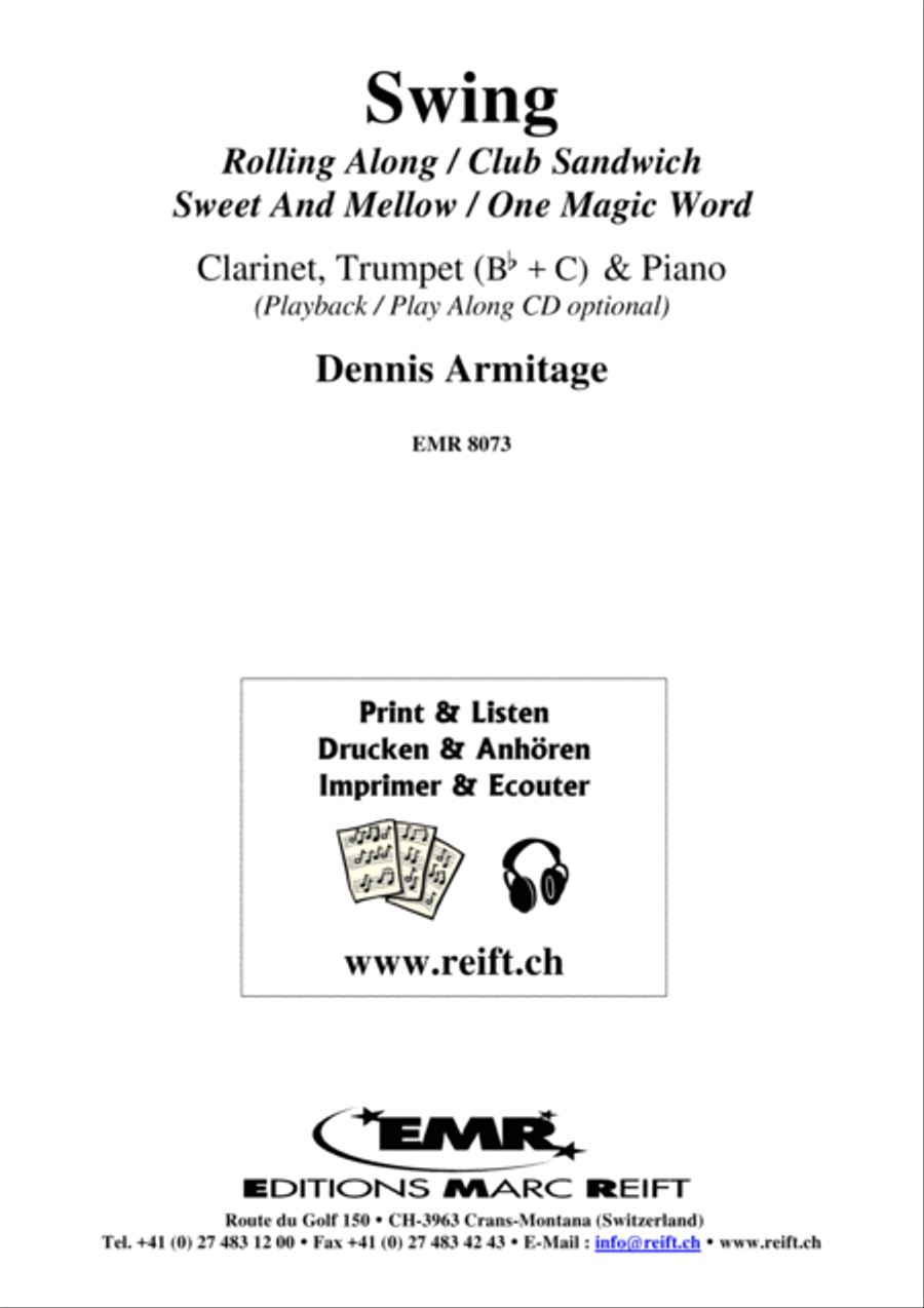 Swing Clarinet scores gallery preview page 2