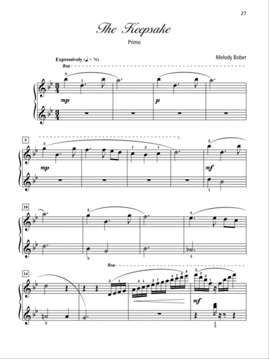 Grand Duets for Piano, Book 6 Small Ensemble scores gallery preview page 7