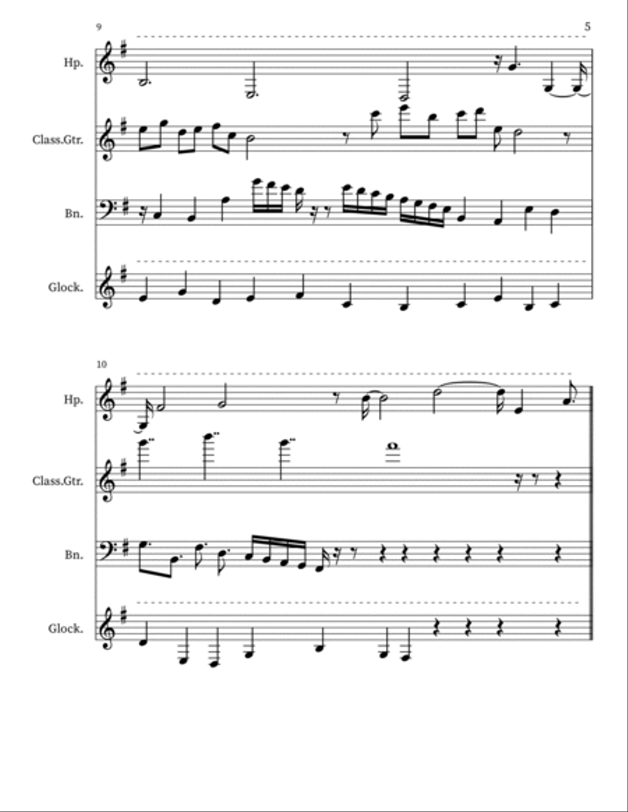 BAGATELLE Small Ensemble scores gallery preview page 5