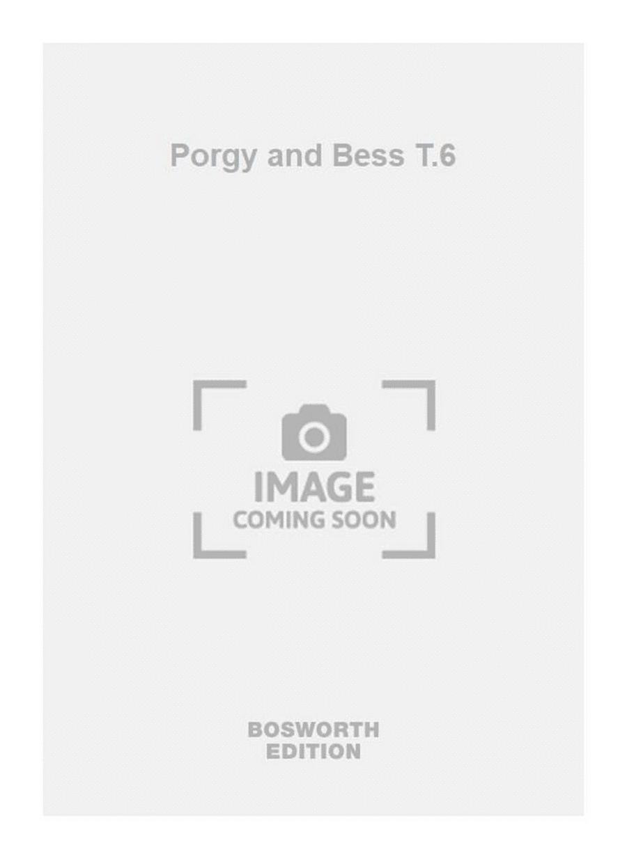 Porgy and Bess T.6 Mixed Choir scores gallery preview page 1