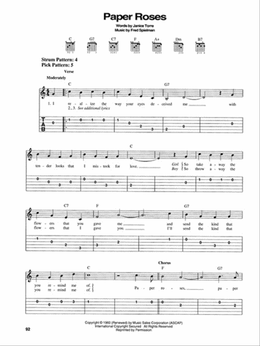 The Great American Country Songbook Electric Guitar scores gallery preview page 5