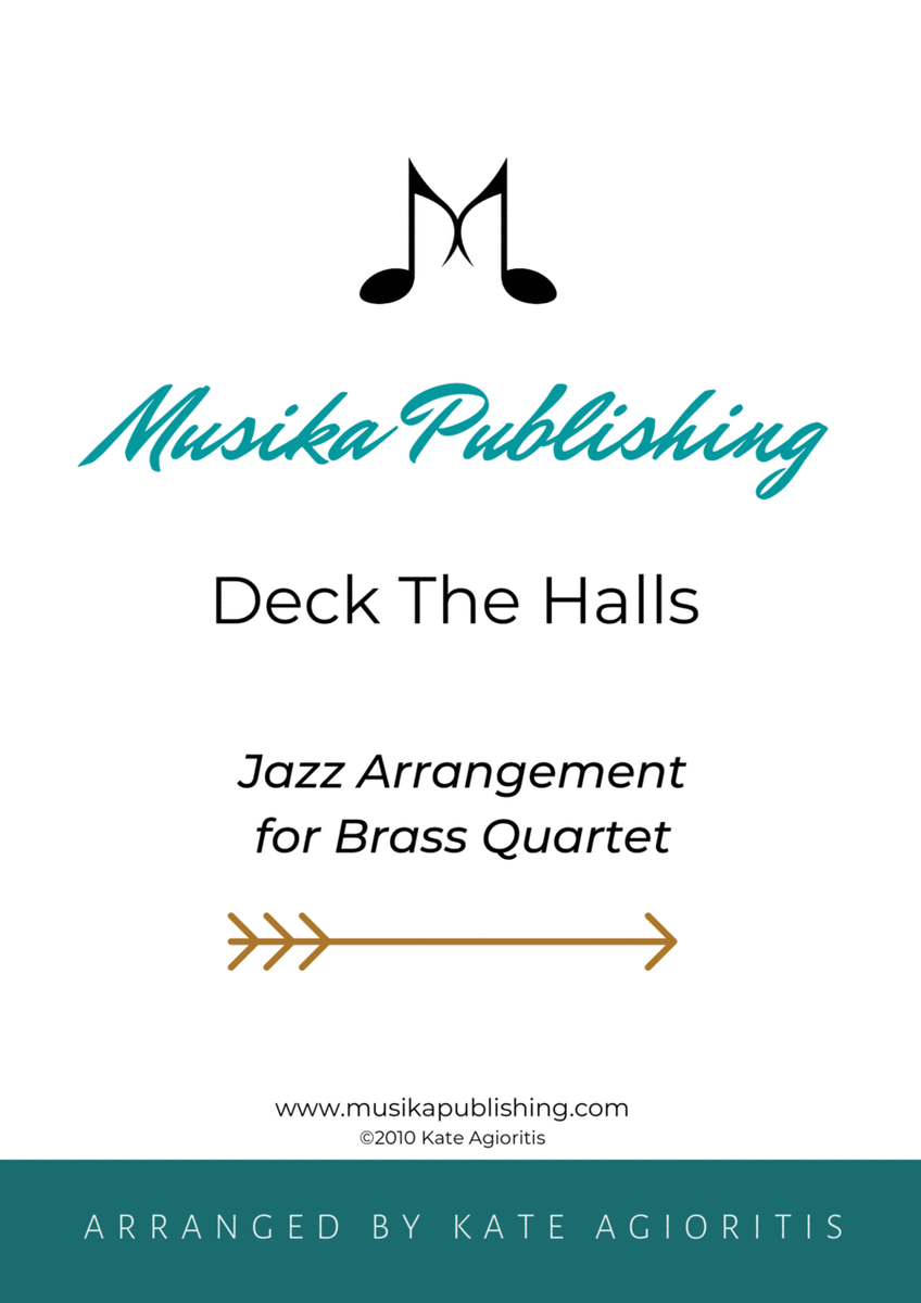 Deck the Halls - Jazz Carol for Brass Quartet image number null