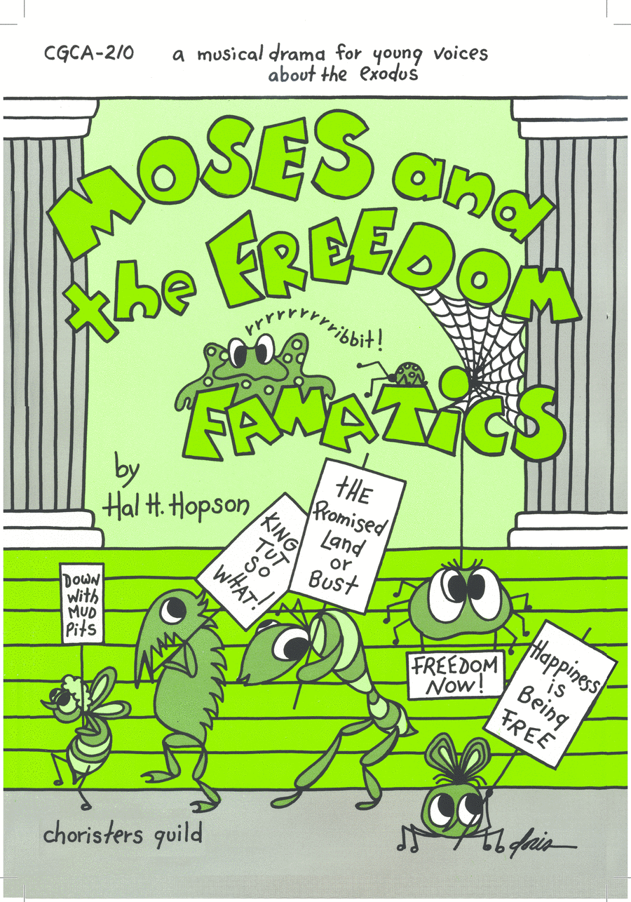 Moses and the Freedom Fanatics Unison Choir scores gallery preview page 1