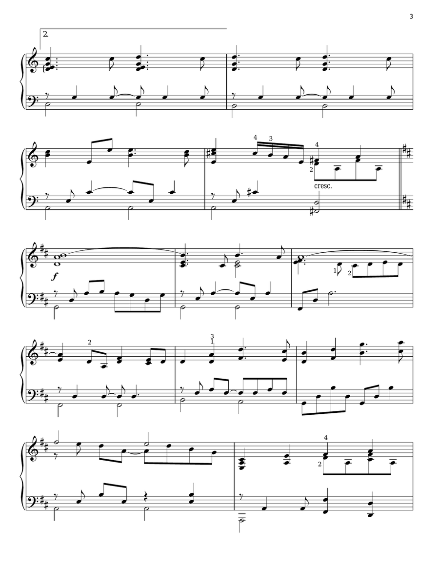 Make Us One Piano Solo scores gallery preview page 3