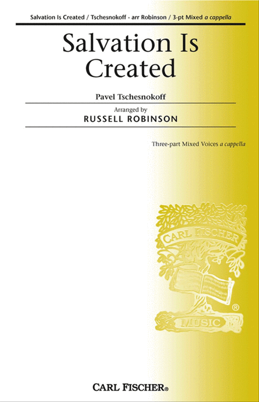Salvation Is Created