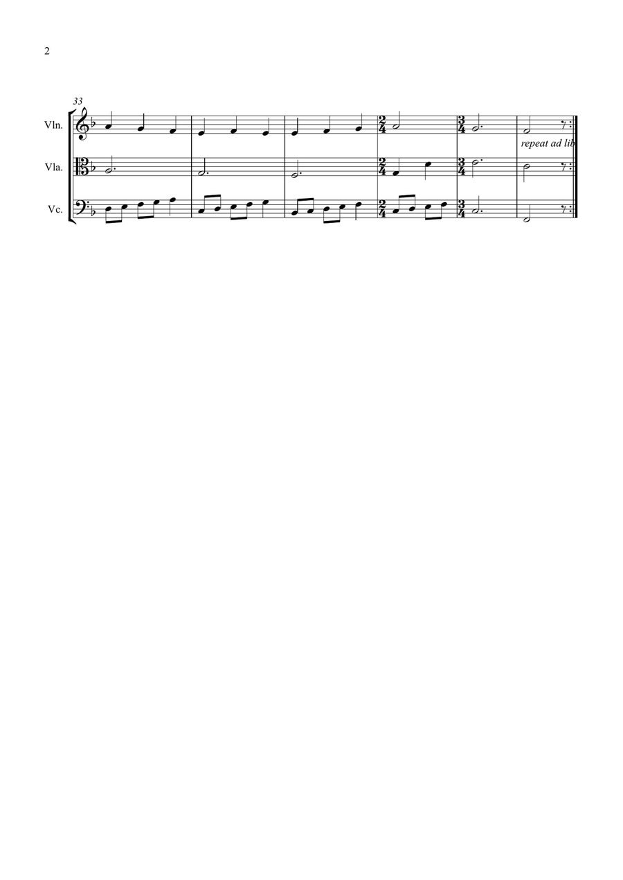 Hymn To The Sea Hymn To The Sea String Trio scores gallery preview page 2