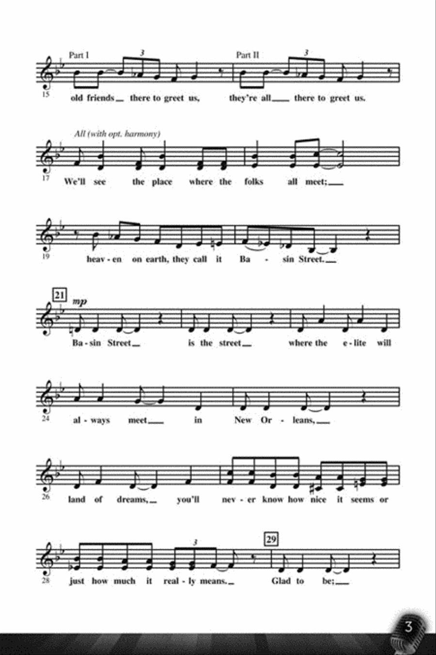 Let's All Sing Jazz Let's All Sing Jazz Choir scores gallery preview page 3