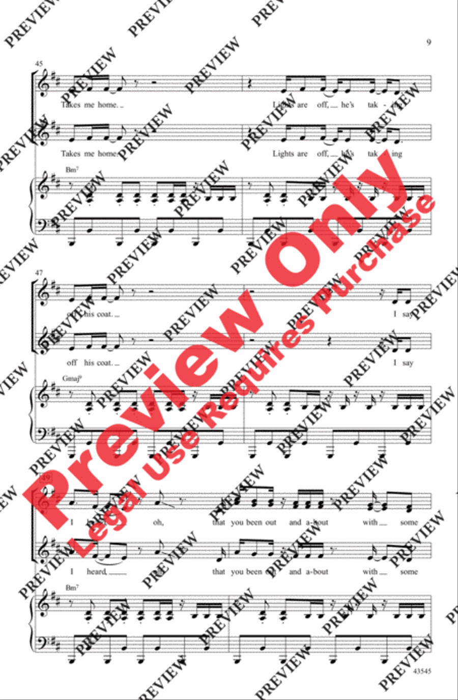 Style Women's Choir scores gallery preview page 9